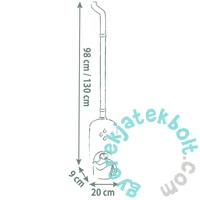 Smoby 810924 Ereszcsatorna esővízgyűjtővel kiegészítő házikóhoz (7600810924)