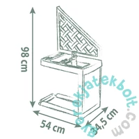 Smoby 810926 Nyári konyha kiegészítő házikókhoz