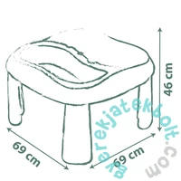 Smoby 840111 Life Víz-Homok Játszóasztal 2 az 1-ben