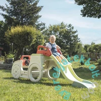 Smoby 840207 Adventure Car csúszda homokozóval (7600840207)