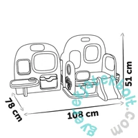 Smoby Baby Care játszószoba babacenter (7600240307)