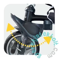 Smoby Baby Driver Plus tricikli - Szürke (741502)