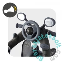 Smoby Baby Driver Plus tricikli - Szürke (741502)