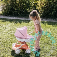 Smoby Baby Nurse fekvő babakocsi - Narancs (7600254124)