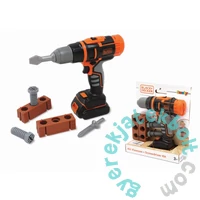 Smoby Black and Decker játék akkumulátoros csavarhúzó-fúrógép (360918)