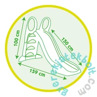 Smoby GM csúszda SÉRÜLT DOBOZOS (820505)