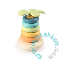 Smoby Little Green - Montessori torony készségfejlesztő játék (7600140603)