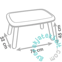 Smoby Asztalka gyerekeknek - zöld-bézs (7600880406)