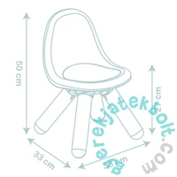 Smoby Háttámlás gyerekszék - mályva-menta (7600140312)