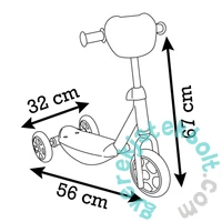 Smoby háromkerekű roller - Stitch (7600750917)