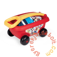 Smoby Homokozó szett kiskocsival - Mickey Mouse és barátai (867015)