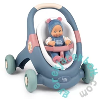 Smoby Little 3 az 1-ben járássegítő, babakocsi és babaülőke babával (140308)