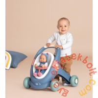 Smoby Little 3 az 1-ben járássegítő, babakocsi és babaülőke babával (140308)