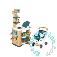 Smoby City Market elektronikus pénztárgéppel - kék - bézs (7600350238)