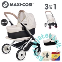 Smoby Maxi Cosi &amp; Quinny 3 az 1-ben babakocsi - Beige (253122)