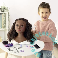 Smoby My Beauty Fodrász babafej - barna (7600320318)