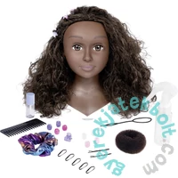 Smoby My Beauty Fodrász babafej - barna (7600320318)