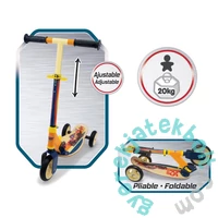 Smoby Verdák 3 háromkerekű fa roller (7600750119)