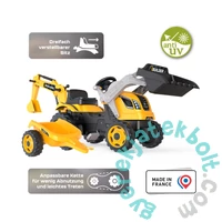 Smoby Builder Max hátfalas markoló utánfutóval (7600710304)