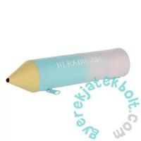 Ceruza formájú szilikon tolltartó - kék ombre