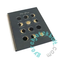 Moon - A/4 vonalas spirál füzet - 60 lapos