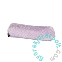 Szögletes tolltartó szőrmével - lila