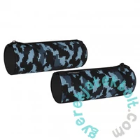 Terepmintás henger alakú tolltartó - Moro Black