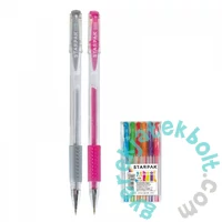 Színes zselés toll szett - 6 db-os