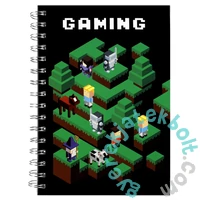 Starpak - Spirálos notesz A5 - Pixel Game (507481)