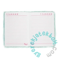 Baglyos szőrmés napló - 15 x 21 cm - Super style (481254)