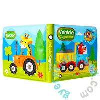 Bam Bam Kocka alakú fürdőkönyv - Járművek (432481)