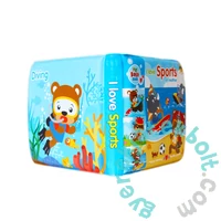 Bam Bam Kocka alakú fürdőkönyv - Sport (432484)