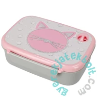 Cicás műanyag uzsonnás doboz - Kitty