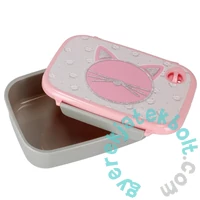 Cicás műanyag uzsonnás doboz - Kitty