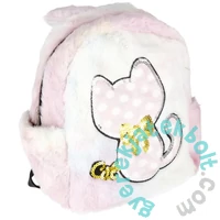 Cicás szőrmés hátizsák ovisoknak