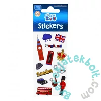 Európai nagyvárosok matrica 6 x 18 cm