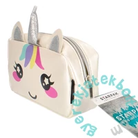 Ezüst Unikornis cipzáros tolltartó