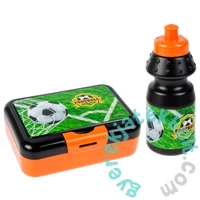 Focis uzsonnás doboz kulaccsal - Football Championship - kétféle (447910)