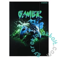 Gamer A/4 gumis mappa - kétféle (583293)