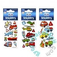 Járművek matrica 6 x 18 cm