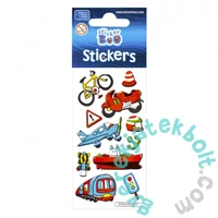 Járművek matrica 6 x 18 cm