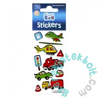 Járművek matrica 6 x 18 cm