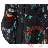 Kaktuszos ergonomikus hátizsák, iskolatáska - mellpánttal - Cactus
