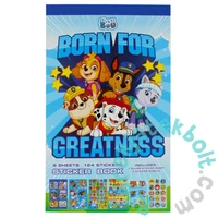 Mancs őrjárat 124 db-os matricaalbum - 15 x 24 cm