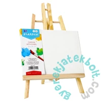 Mini festővászon festőállvánnyal