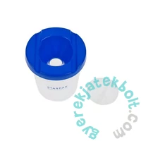 Műanyag ecsettál fedéllel