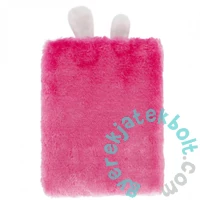 Nyuszis szőrmés napló - 15 x 21 cm