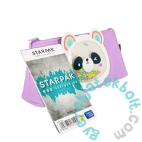 Pandás tolltartó gyöngyökkel