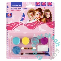 6 színű arc- és testfesték - Butterfly (528374)