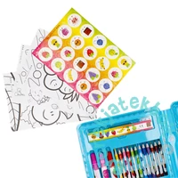 Illatos 91 darabos rajzkészlet